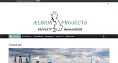 Desktop Screenshot of albionprojects.com